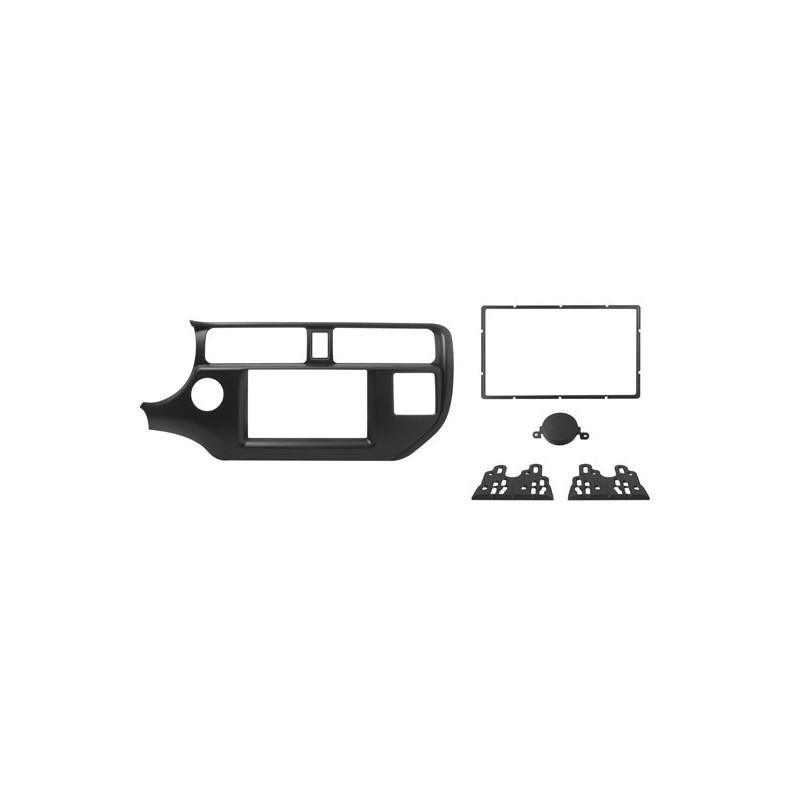 Phonocar 03620 Supporto Mascherina 2 DIN per KIA Rio12 colore NERO - TechSoundSystem.com