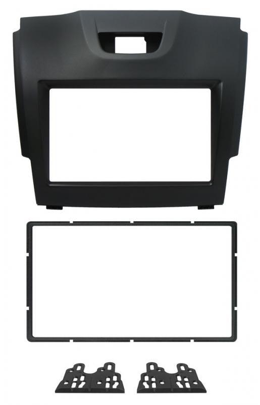 Kit fissaggio 2 Din Isuzu D-Max 12- colore nero - TechSoundSystem.com