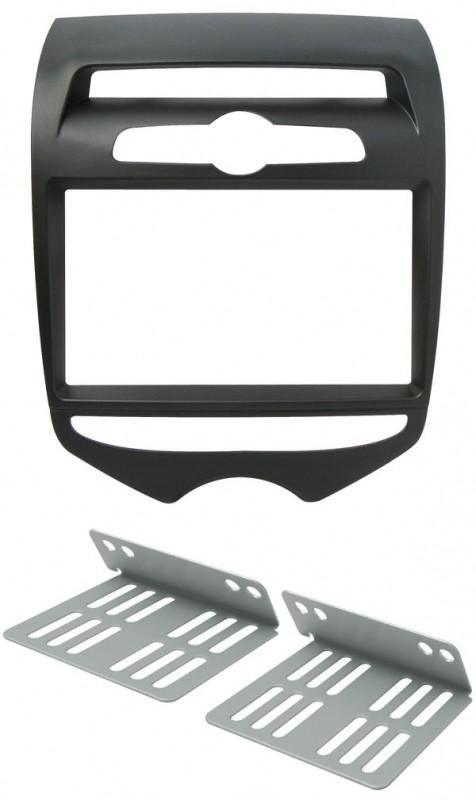 Kit fissaggio 2 Din Hyundai ix 20 -14 colore nero - TechSoundSystem.com