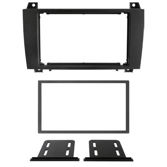Phonocar 03626 Mascherina 2 Din per Mercedes CLK 06- colore nero - TechSoundSystem.com
