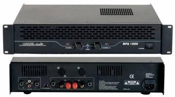 Amplificatore MPA1800 Master Audio professionale 2 canali 350W RMS 8 Ohm , 500W RMS 4 Ohm - TechSoundSystem.com
