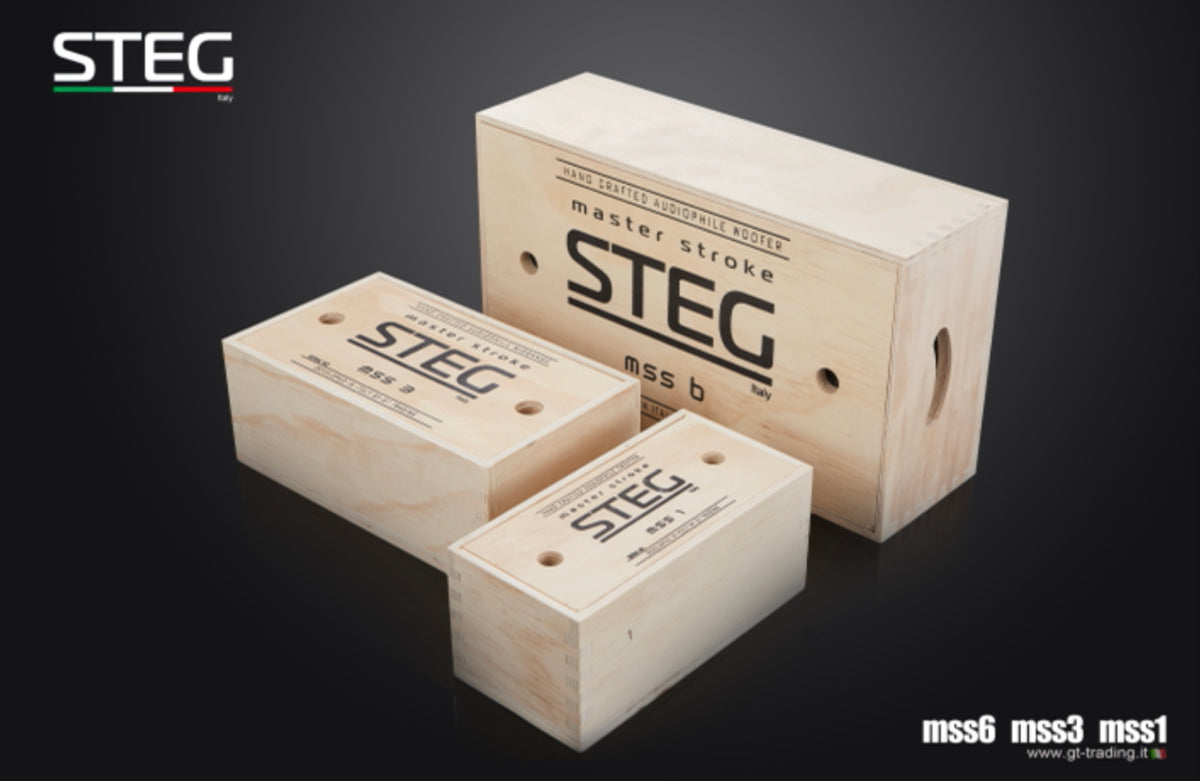 STEG MSS1 MSS3 MSS6 Kit 3 vie Master Stroke audiophile 6.5" woofer + medi + tweeter