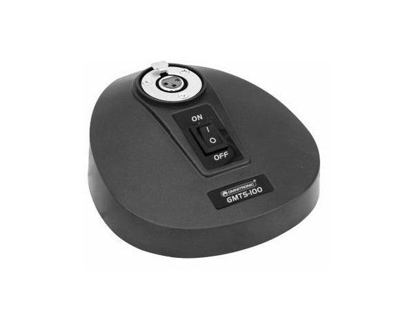 OMNITRONIC GMTS-100 BASE TAVOLO PER MICROFONI A COLLO D'OCA XLR IN - TechSoundSystem.com