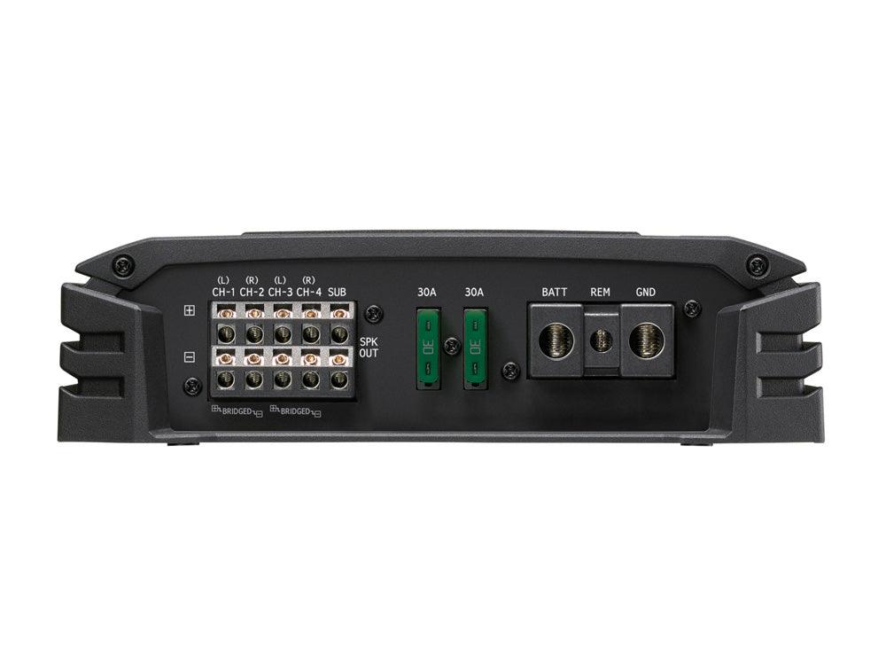 Alpine S-A55V amplificatore 5 canali 4 x 60W + 1 x 300W su 2 Ohms - TechSoundSystem.com