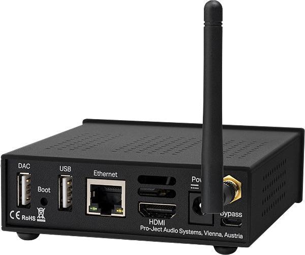 Pro-ject STREAM BOX S2 ULTRA BLACK Streamer musicale di rete ad alta risoluzione PCM 32bit/352.8KHz e DSD256 - TechSoundSystem.com