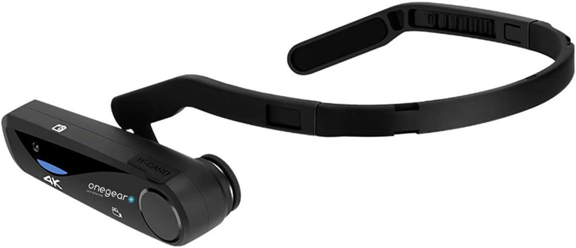 ONEGEAR PRO VLOGGER 4K 30 fps POV CAM STABILIZZATORE PRO CON FISSAGGO AD ARCHETTO - TechSoundSystem.com