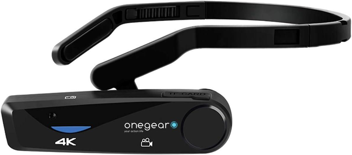 ONEGEAR PRO VLOGGER 4K 30 fps POV CAM STABILIZZATORE PRO CON FISSAGGO AD ARCHETTO - TechSoundSystem.com