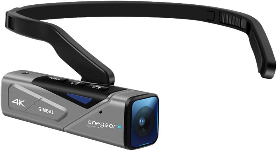 ONEGEAR PRO VLOGGER+ 4K 60 fps POV CAM STABILIZZATORE EIS CON FISSAGGO AD ARCHETTO - TechSoundSystem.com