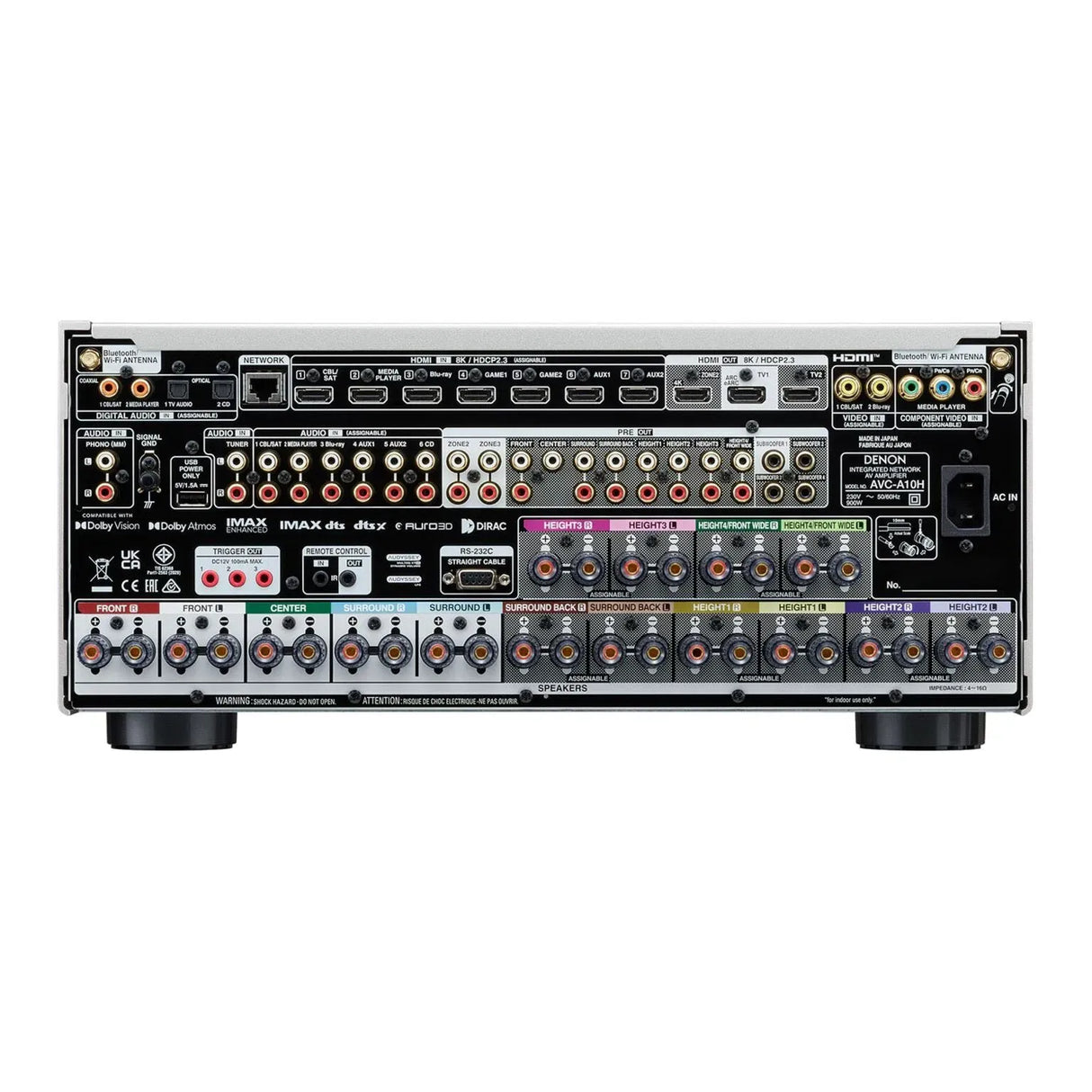 Denon AVC-A10H amplificatore AV 8K 13 canali 150W made in JAPAN