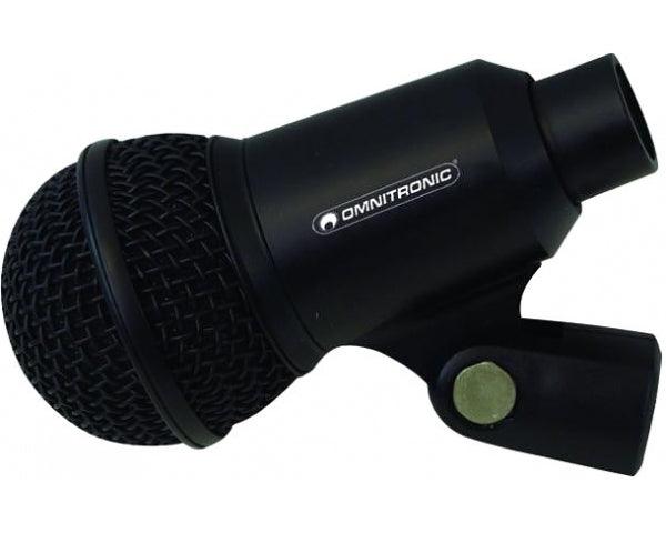 OMNITRONIC IM-550 MICROFONO DINAMICO CARDIOIDE PER STRUMENTI - TechSoundSystem.com