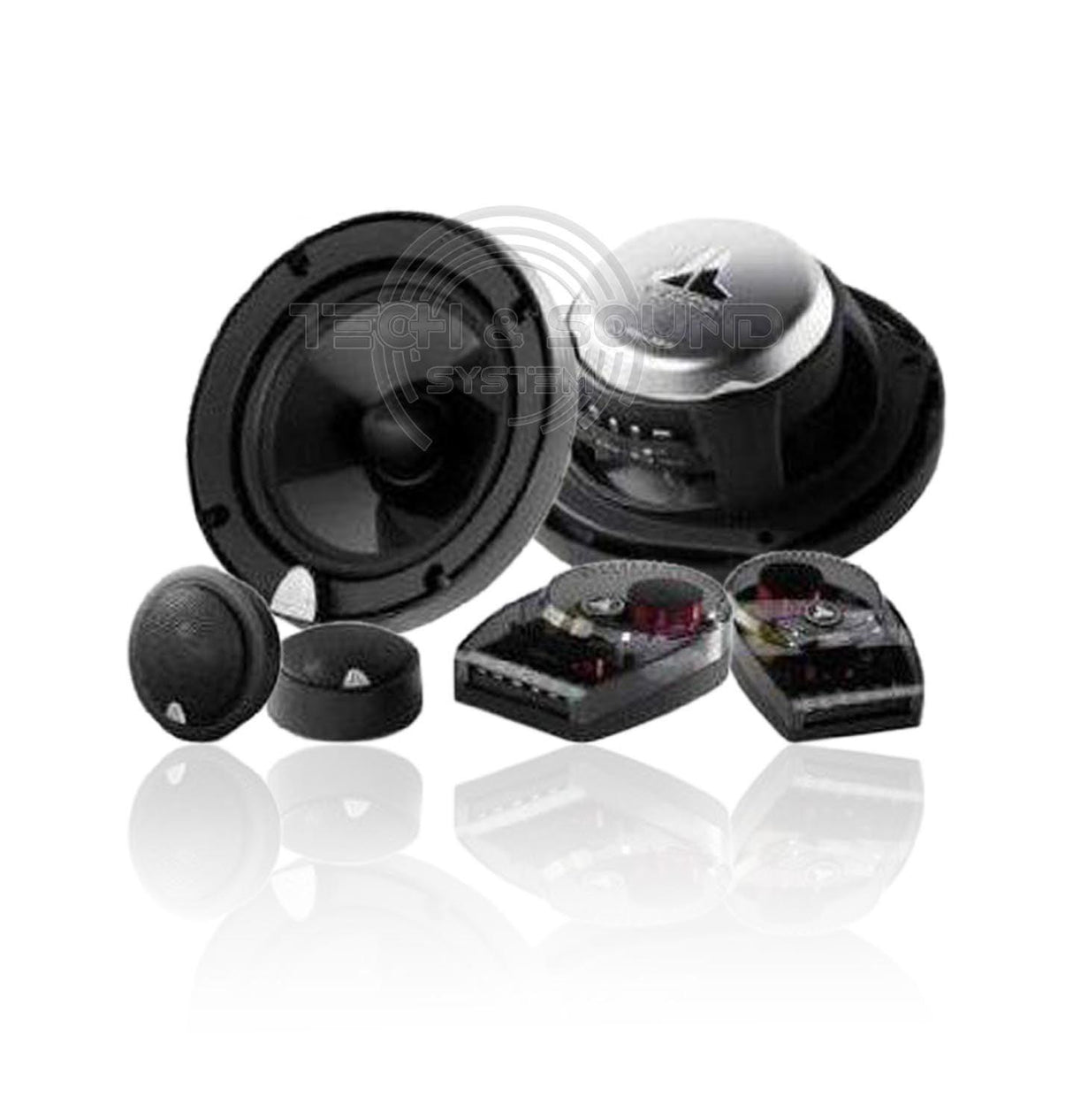 JL AUDIO C3-525 Kit Altoparlanti a 2 vie/coassiale, include 2 woofer, 2 tweeter e 2 crossover, 75 Watt RMS 4 Ohm - TechSoundSystem.com