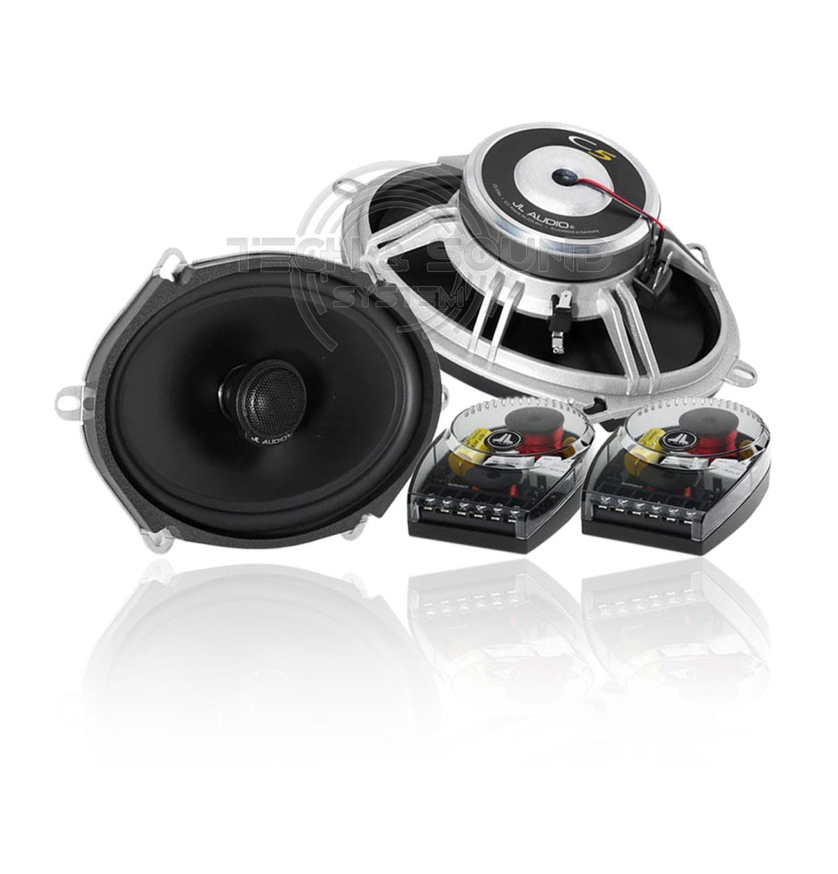 JL AUDIO C5-570X Kit Altoparlanti ovale a 2 vie 225 Watt max 4 Ohm - TechSoundSystem.com