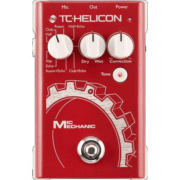 TC HELICON MIC MECHANIC EFFETTO RIVERBERO DELAY E CORREZIONE INTONAZIONE PER VOCE - TechSoundSystem.com