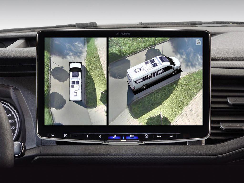 Alpine HCS-T100 Sistema di telecamere a 360° per camper e furgoni *NOVITA'* - TechSoundSystem.com