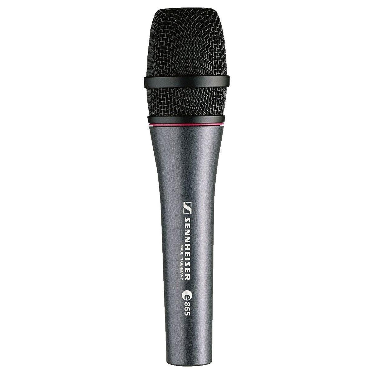 SENNHEISER E865 MICROFONO A CONDENSATORE SUPERCARDIOIDE PER VOCE - TechSoundSystem.com