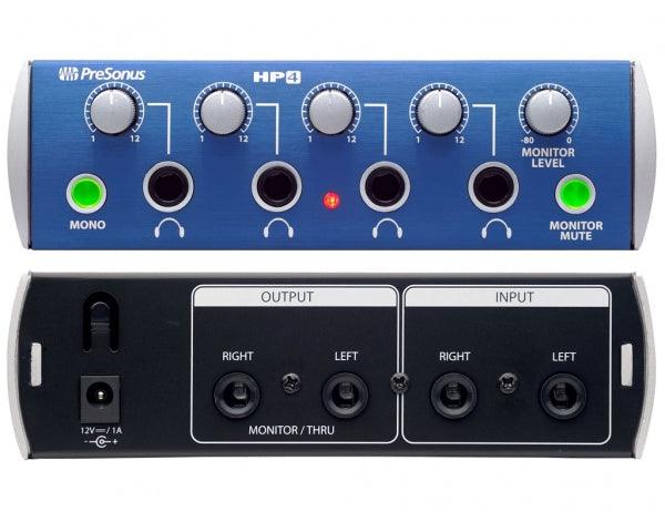 PRESONUS HP4 AMPLIFICATORE PER CUFFIE 4 CANALI HP-4 - TechSoundSystem.com