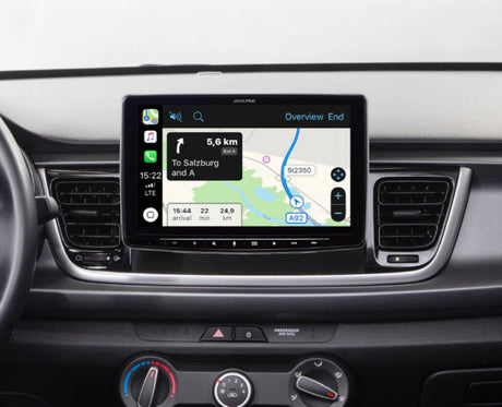 Alpine KIT-F9KI-RIO kit installazione per autoradio Alpine HALO per KIA RIO dopo 2017 - TechSoundSystem.com