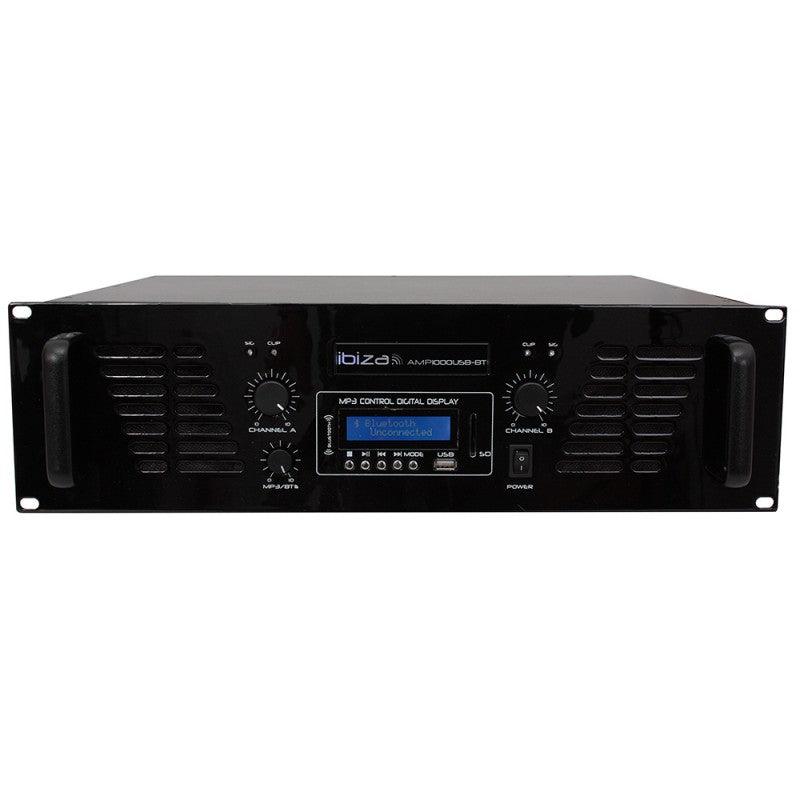 IBIZA SOUND AMP1000USB-BT - TechSoundSystem.com
