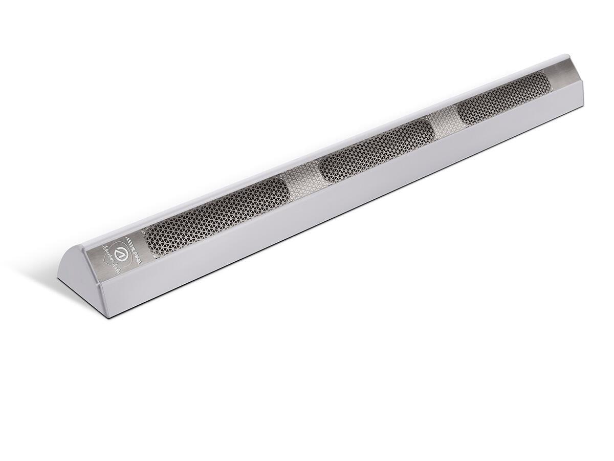 Alpine SPC-L500S Altoparlante da cabina con montaggio superficiale Alpine Adventure Audio (lungo / argento) - TechSoundSystem.com