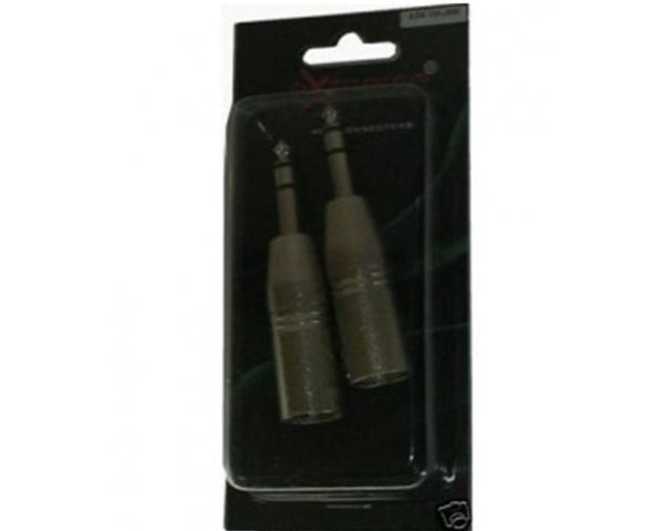 EXTREME ADA XM-JSM CONNETORE XLR MASCHIO-JACK STEREO TS 6,3mm 1/4" - TechSoundSystem.com
