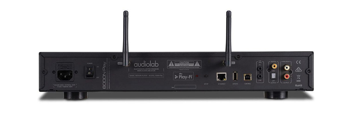 Audiolab 6000N PLAY Streamer di rete wi-fi con DTS Play-Fi DAC ESS Sabre32 - TechSoundSystem.com