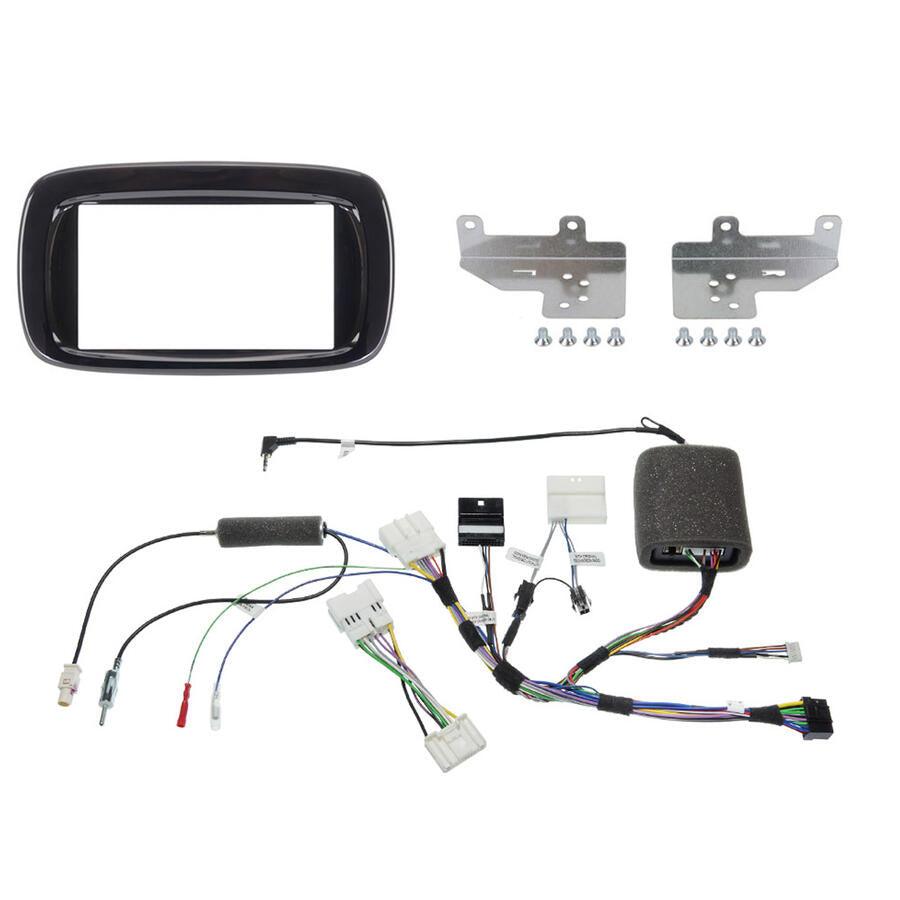 Alpine KIT-W997SMTB kit installazione per Alpine INE-W720D o ILX-705D SMART 453 con e senza schermo - TechSoundSystem.com