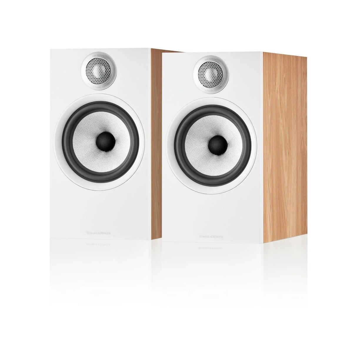 B&W 606 S2 QUERCIA OAK *DEMO* Diffusori bookshelf a 2 vie 120W (COPPIA)