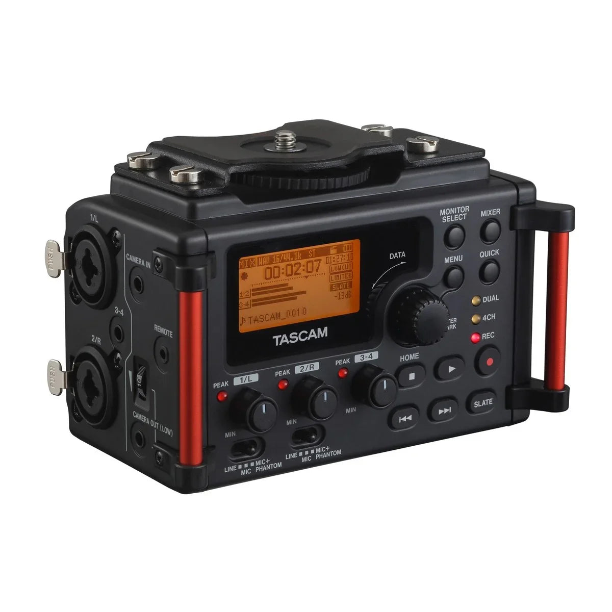 TASCAM DR60D MKII REGISTRATORE PCM LINEARE / MIXER PER DSLR