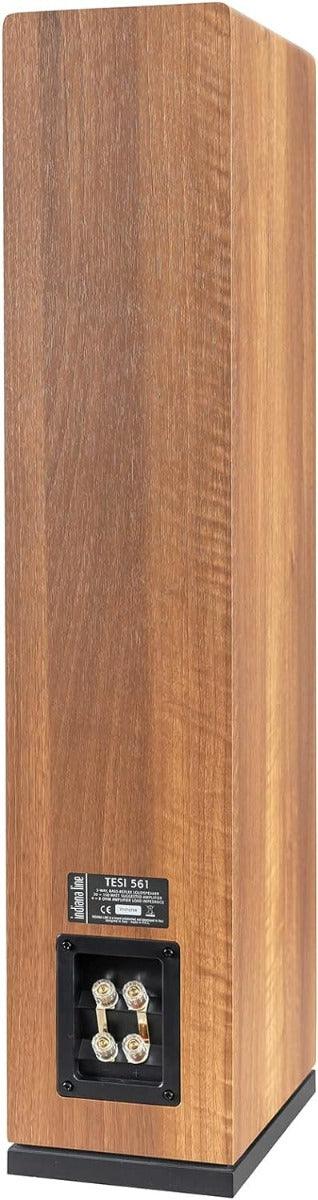 INDIANA LINE TESI 561L *SCONFERZIONATE* diffusori da pavimento noce WALNUT (COPPIA) - TechSoundSystem.com