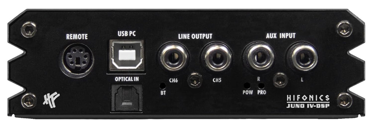 Hifonics HS-JUNO IV-DSP-ISO Amplificatore 4 canali CLASSE D con DSP ULTRACOMPATTO 4x75WW