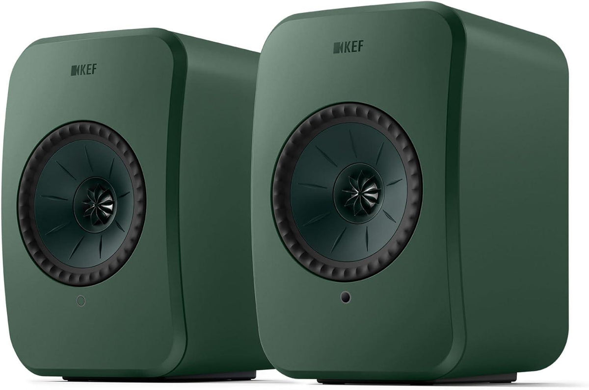 KEF LSX II LT GREEN Sistema HiFi Attivo WiFi HDMI Bluetooth (COPPIA) - TechSoundSystem.com