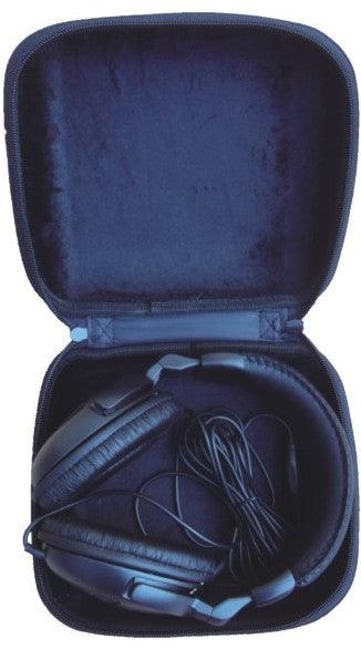EXTREME HDPN HEADPHONE HARDCASE BAG CUSTODIA PER CUFFIE BORSA COLORE NERO PER CUFFIA - TechSoundSystem.com