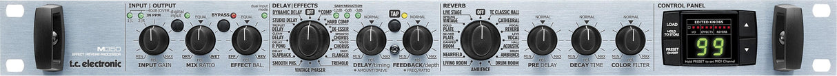 TC ELECTRONIC M350 PROCESSORE DUAL REVERB E MULTIEFFETTO - TechSoundSystem.com