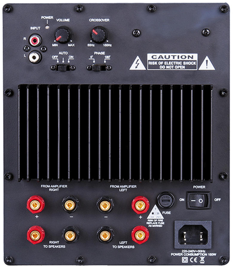 Wilson SUB-10 Subwoofer Home cinema Hi-fi 10" 300W - TechSoundSystem.com