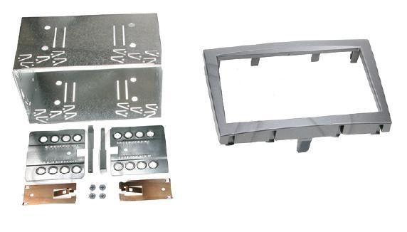 Alpine APF-F381323-03-1PO mascherina 2 DIN per Porsche Boxster (986), Cayman(987), 911(Tipo 997) - TechSoundSystem.com