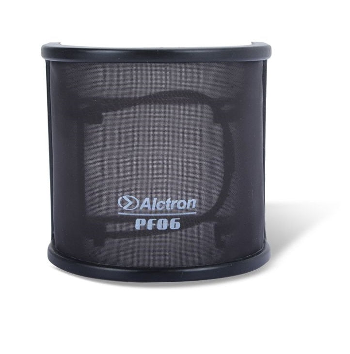 ALCTRON PF06 FILTRO ANTIPOP UNIVERSALE MICROFONO DA STUDIO DIAMENTRO DA 1.8 A 2.7" - TechSoundSystem.com