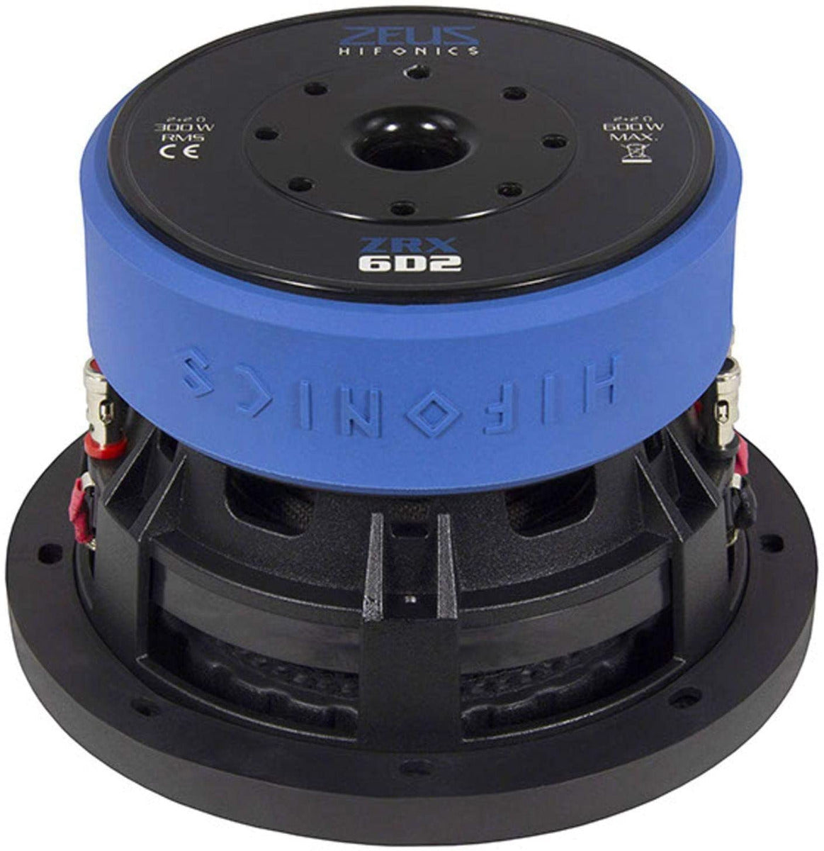 Hifonics ZRX-6D2 subwoofer per auto 6.5" (165mm) 600W 2+2 ohm vincitore EISA 2021! - TechSoundSystem.com