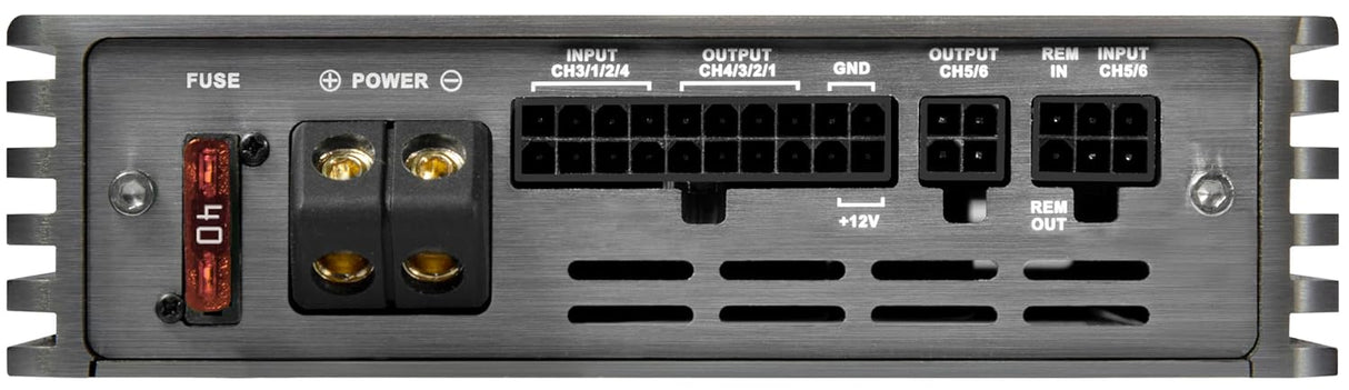 MUSWAY M6v4EVO - Amplificatore digitale a 6 canali con DSP a 8 canali