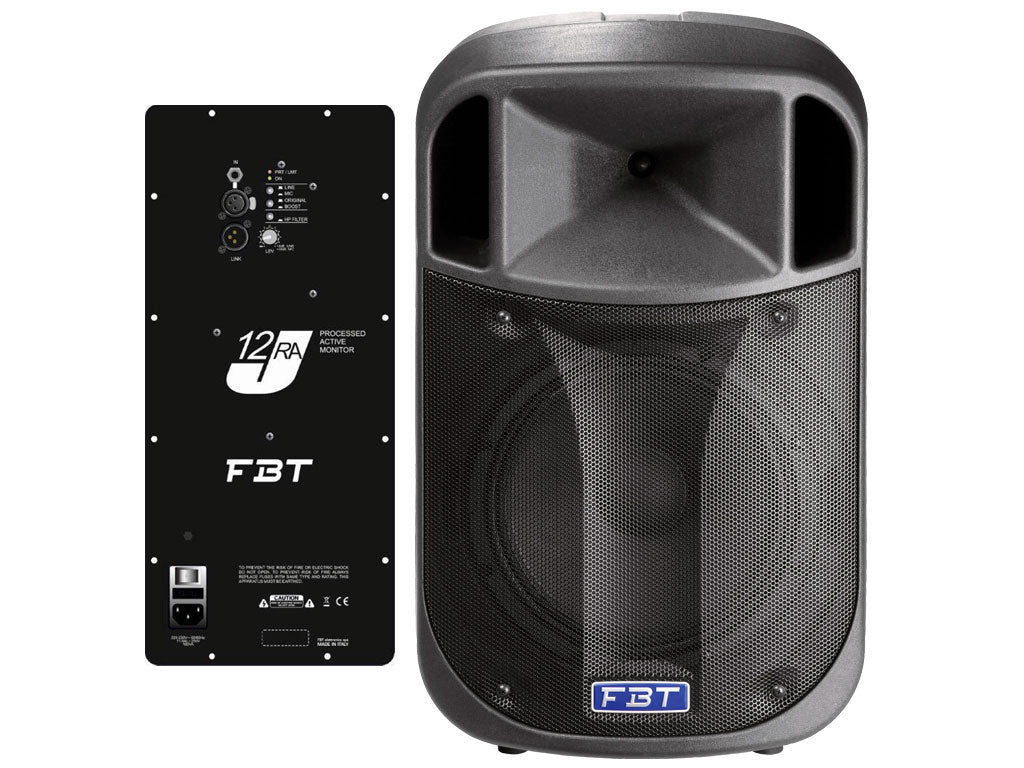FBT J12RA CASSA ATTIVA 2 VIE WOOER 12" BIAMPLIFICATA 300 WATT - TechSoundSystem.com