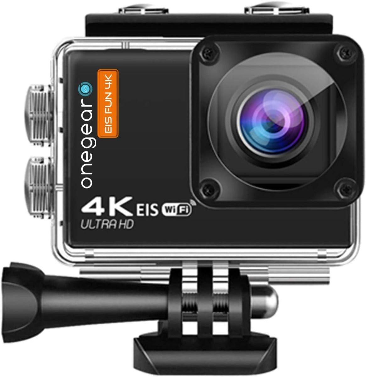 ONEGEAR PRO FUN BLADE ACTION CAMERA CON STABILIZZATORE EIS 4K 60 fps - TechSoundSystem.com