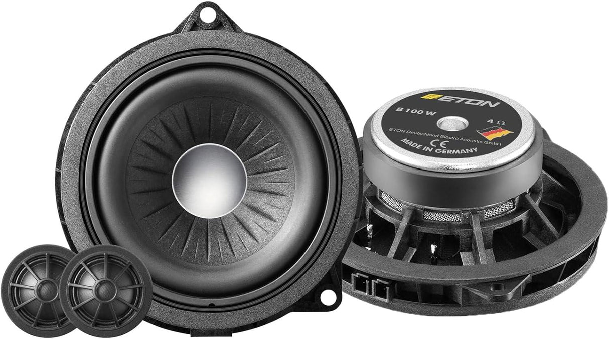 ETON B100W Altoparlanti per BMW sistema a 2 vie cono da 100 mm 4 Ohm