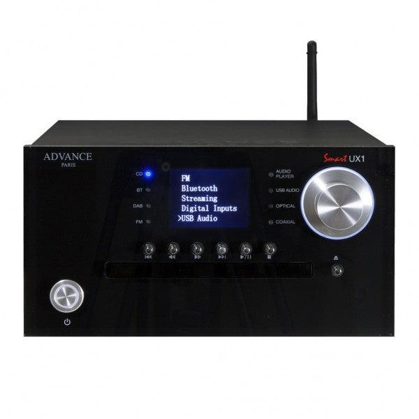 ADVANCE PARIS SMART UX1 BLACK Streamer di rete con lettore CD e DAC - TechSoundSystem.com