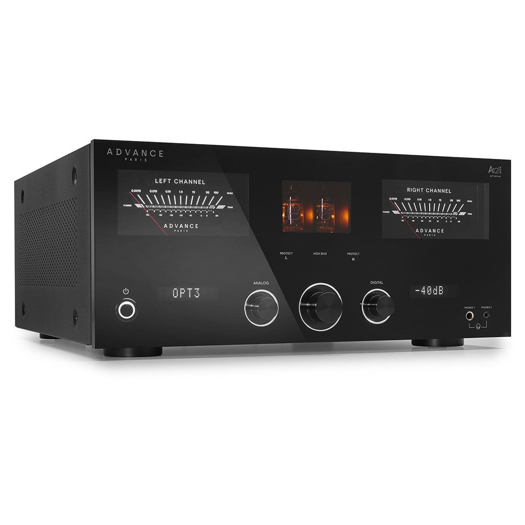 ADVANCE PARIS A12 APEX 30TH EDITION amplificatore integrato ibrido con DAC e preamplificatore Phono MC/MM