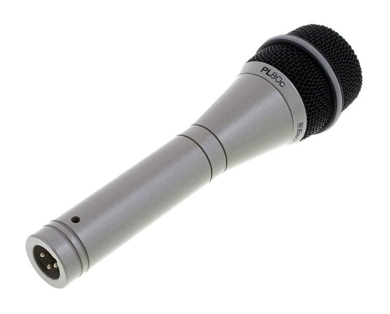 EV ELECTROVOICE PL 80c MICROFONO DINAMICO SUPERCARDIOIDE PER VOCE - TechSoundSystem.com