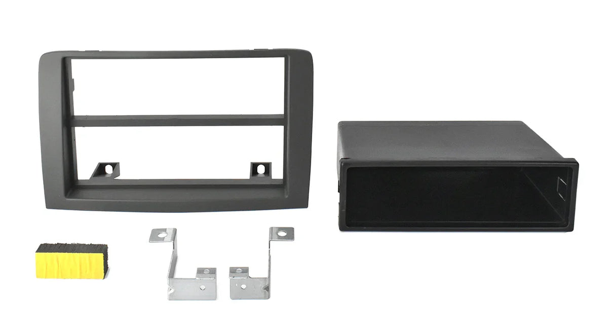 Phonocar 03310 Mascherina 1-2 DIN per Fiat Idea-Lancia Musa 06-14 colore antracite