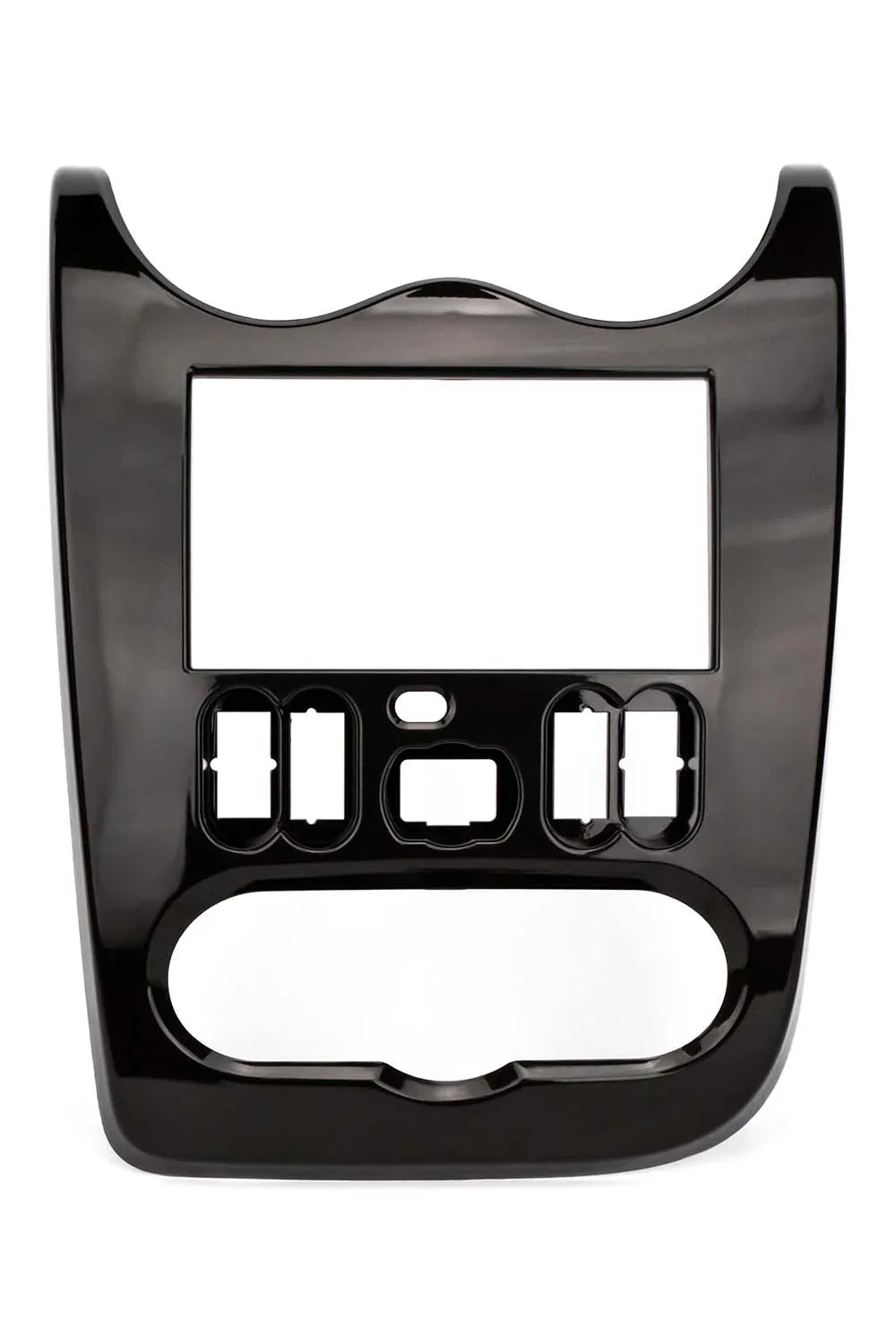 Phonocar 03613 Mascherina 2 Din per Dacia Duster - Logan - Sandero 06-12 colore marrone lucido