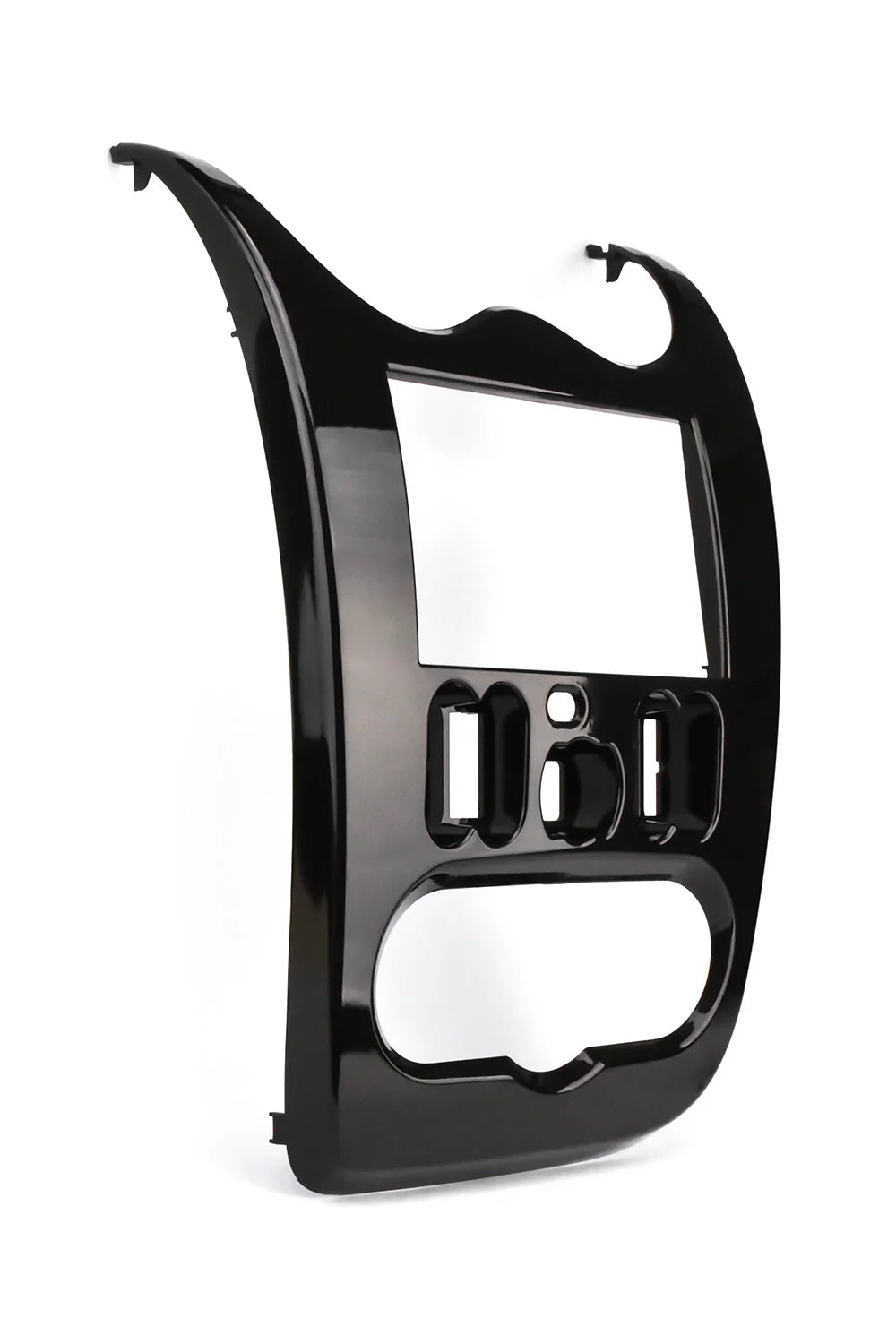Phonocar 03613 Mascherina 2 Din per Dacia Duster - Logan - Sandero 06-12 colore marrone lucido