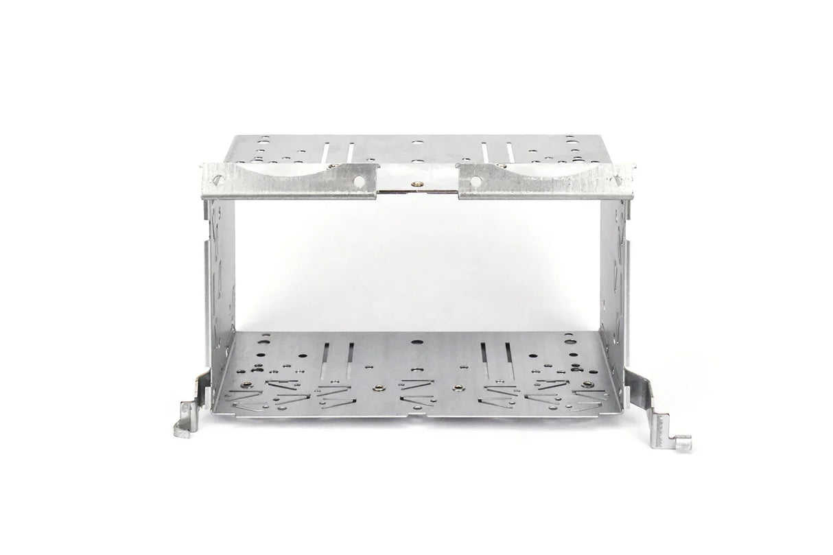 Phonocar 03614 Mascherina 2 Din per Dacia Duster - Logan - Sandero 06-12 colore grigio chiaro