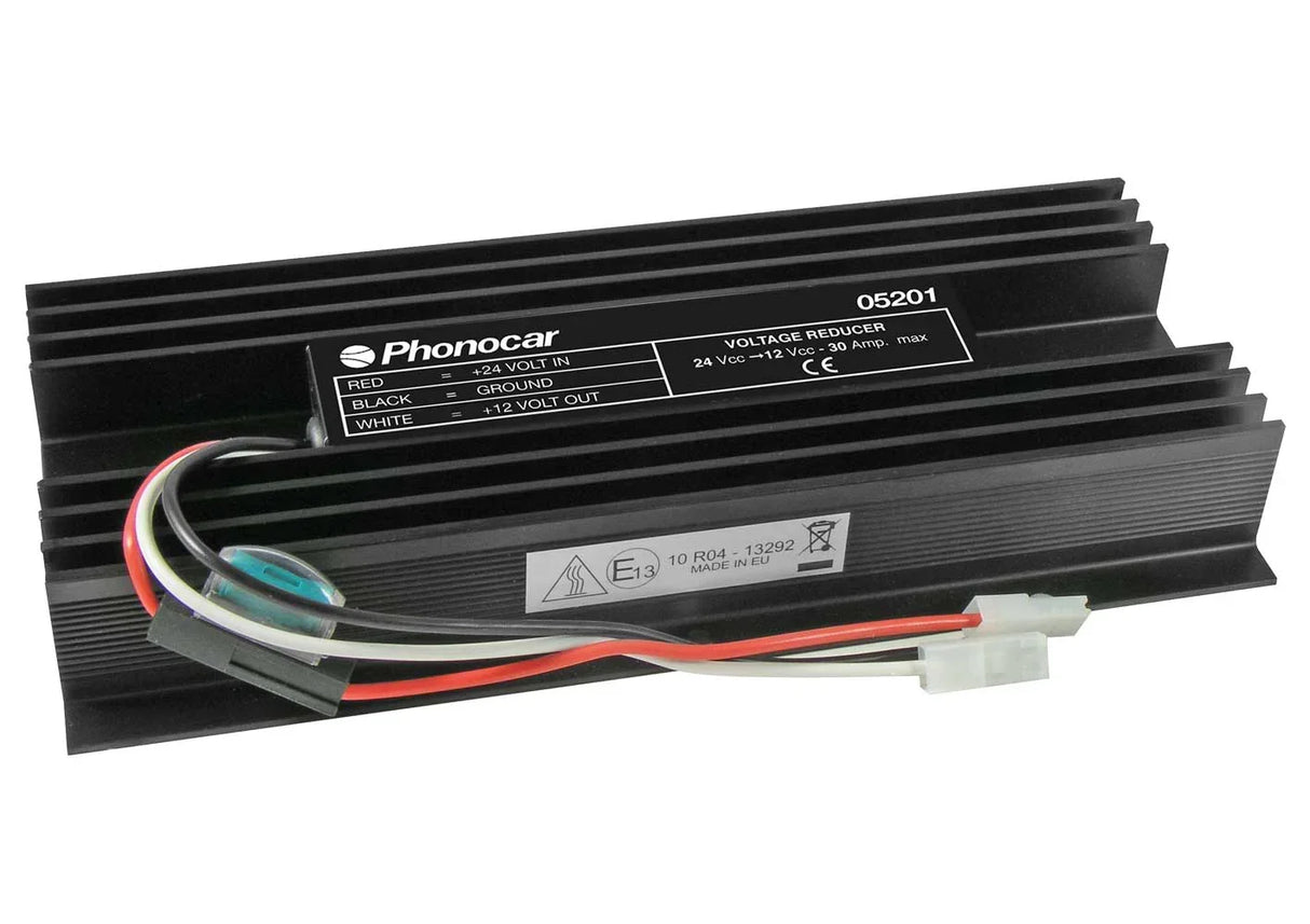 Phonocar 05201 Riduttore di tensione da 24 a 12V - 30A