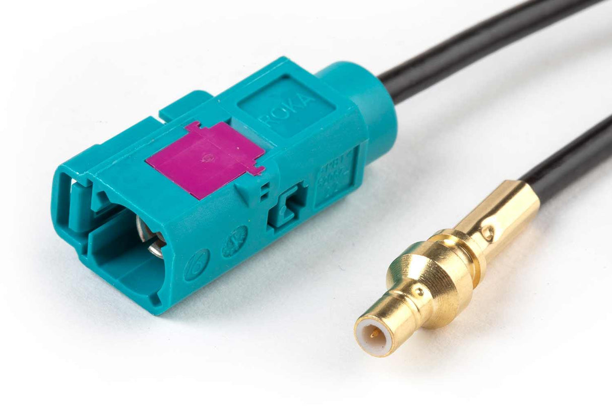 Phonocar 08947 Adattatore per cavo antenna DAB+ - FAKRA femmina -> SMB maschio - TechSoundSystem.com